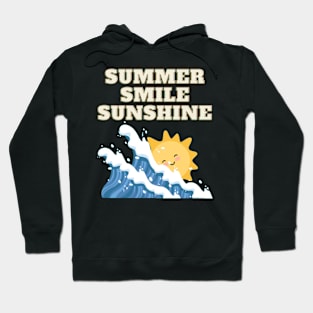 summer sunshine smile Hoodie